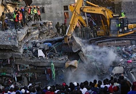 Woman Found Alive After 6 Days In Collapsed Building In Kenya Other