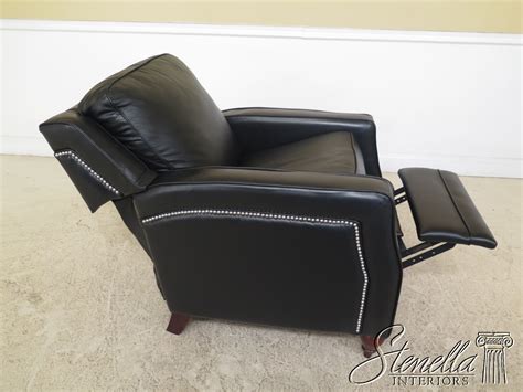 F31182ec La Z Boy Black Leather Living Room Chair Ebay