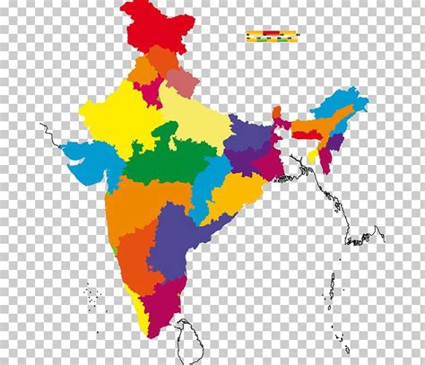 Gurugram States And Territories Of India Map Png Clipart Art