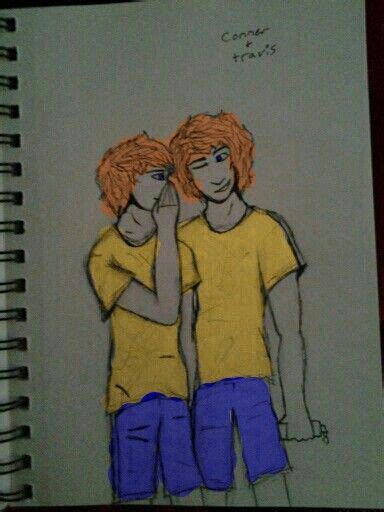 Travis And Connor Stoll I Colored Them Percy Jackson Heroes Of