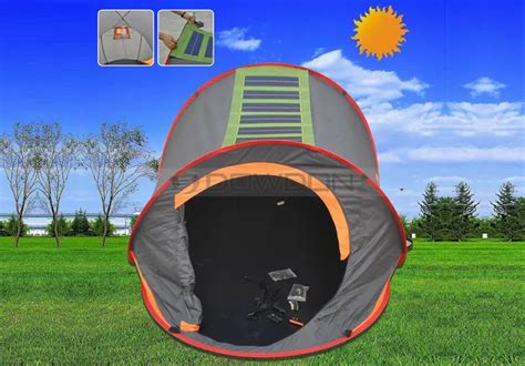 18v 22w Rechargeable Travel Solar Power Tent Buy Solar Power Tent