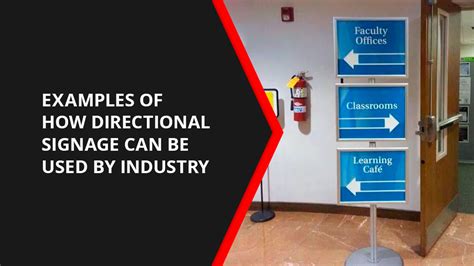 Examples Of How Directional Signage Can Be Used By Industry Speedpro