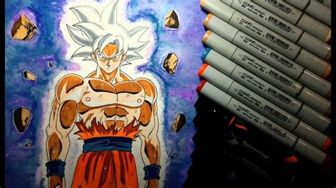 These transformations have increased his power far beyond however, ever since the tournament of power, goku has been able to access the power of ultra instinct again. Drawing Goku MASTERED ULTRA INSTINCT | Dragon ball Super ...