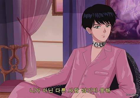 If Bts Starred In A 90s Anime This Is What They Would Look Like Koreaboo