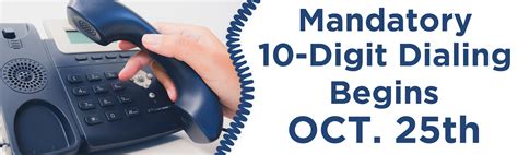 10 Digit Dialing Co Mo Connect