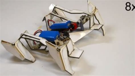 Cool Video Of The Day Origami Robot Folds Itself And Walks Away Al