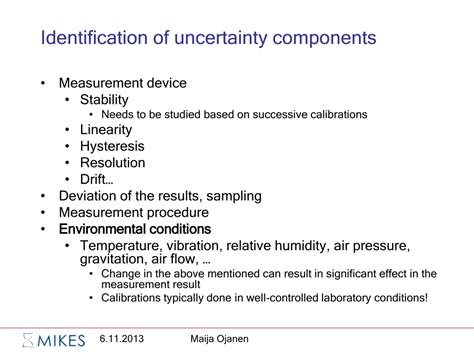 Ppt Measurement Uncertainty And Traceability Powerpoint Presentation