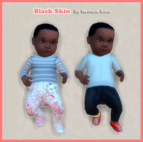 Sims 4 Ccs The Best Skins Of Baby Set 4 By Nathaliasims