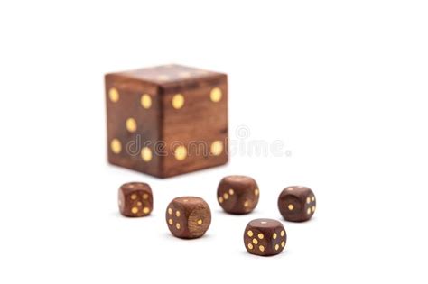 Wooden Dice Stock Photo Image Of Addiction Chance 262370398