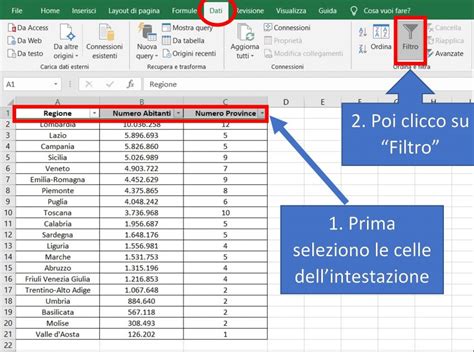 Come Filtrare Una Tabella Su Microsoft Excel Smartandoit