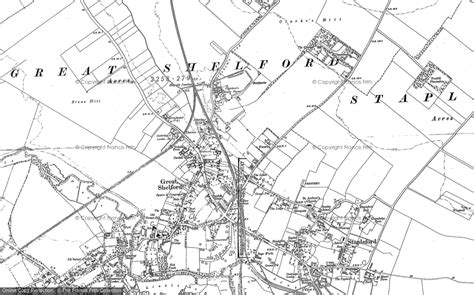 Old Maps Of Great Shelford Cambridgeshire Francis Frith
