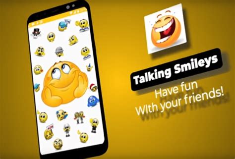 Get Emoji Talking Smileys To Share From Your App