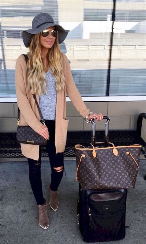 45 Comfy Airplane Outfits Ideas For Women BiteCloth Com Summer