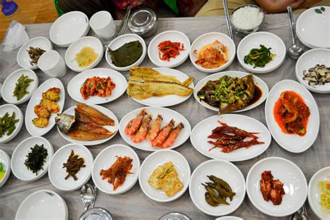Typical Korean Dinner