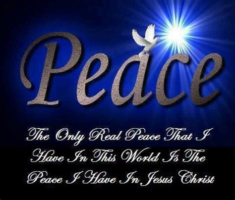 Jesus Christ Quotes On Peace Quotesgram