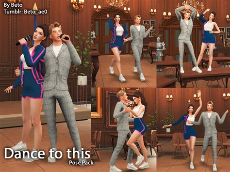 Dance To This Pose Pack The Sims 4 Catalog