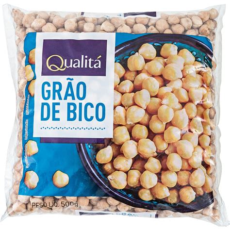 Grão de Bico QUALITÁ Pacote 500g Pão de Açúcar