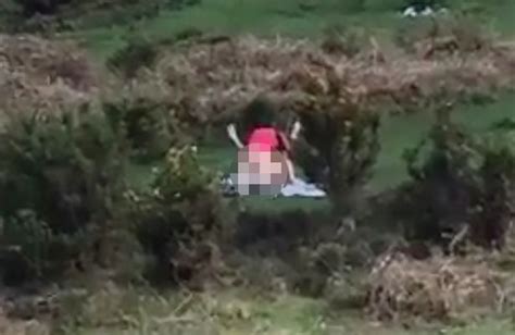 Frisky Couple Having Sex In New Forest Caught On Camera By Motorist Who