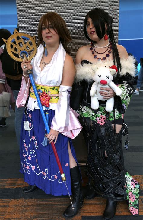 Yuna And Lulu From The Video Game Final Fantasy X Final