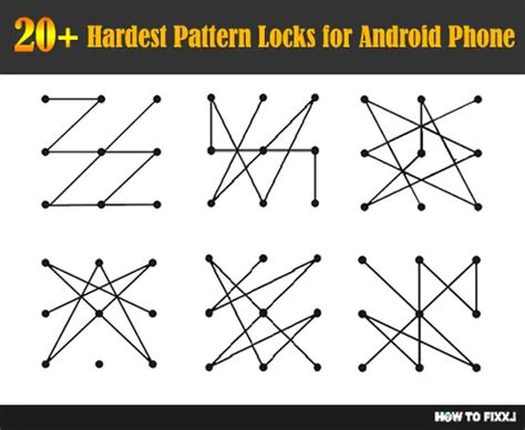 20 Most Difficult And Hardest Pattern Lock For Android Phone Howtofixx