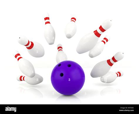 Ball Crashing Bowling Pins Hi Res Stock Photography And Images Alamy