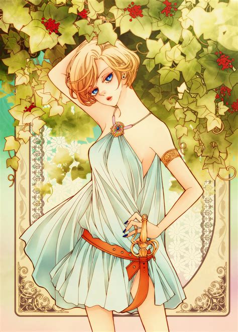 Anime Series Sailor Moon Dress Girl Beautiful Short Sword