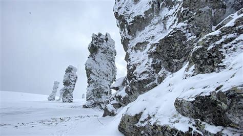 Weathering Pillars In The Komi Republic Russia Plateau Manpupuner