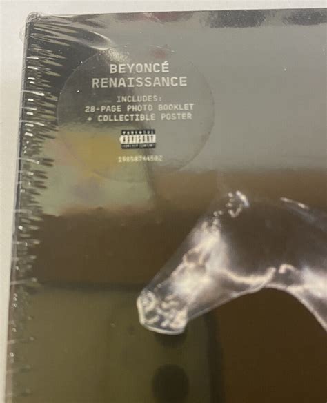Beyoncé Renaissance Cd Digipak With 28 Page Booklet Collectible