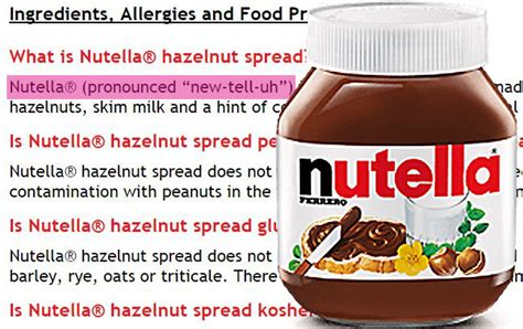Nutella Is Not Pronounced The Way We Think And Everything We Ve Ever Learnt Is A Lie Metro News