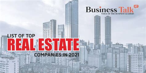 Top Real Estate Companies Of Usa In The Year 2022