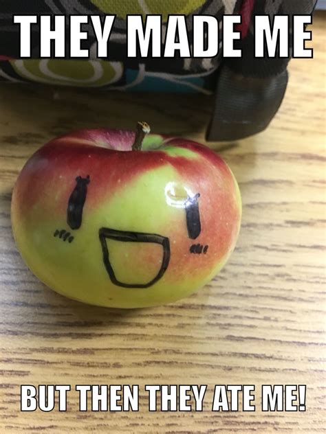 This Is Hilarious Fruit Apple Eat