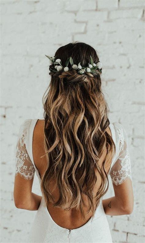They will both look great from every side. 20 Brilliant Half Up Half Down Wedding Hairstyles for 2019 ...