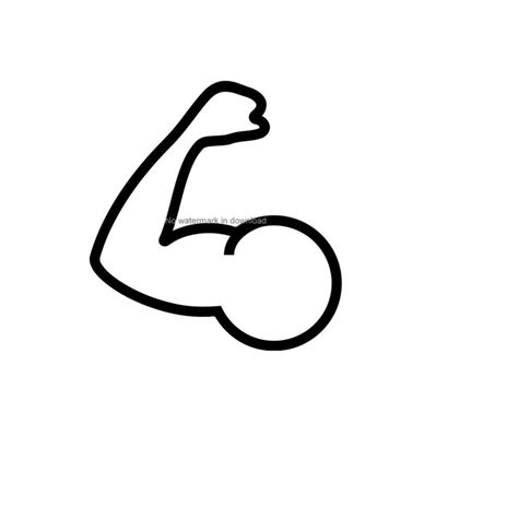 Arm Muscle Svg Download Arm Muscle Dxf Cutting File Arm Mu Inspire