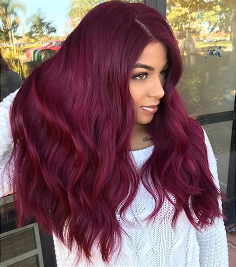 43 Burgundy Hair Color Ideas And Styles For 2019 Page 2