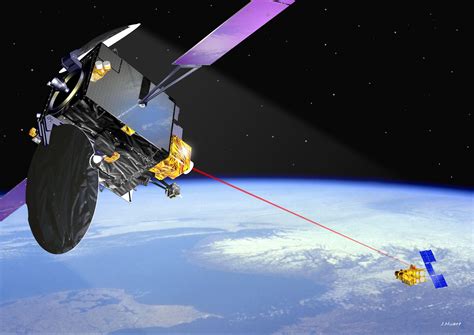 Esa A World First Data Transmission Between European Satellites