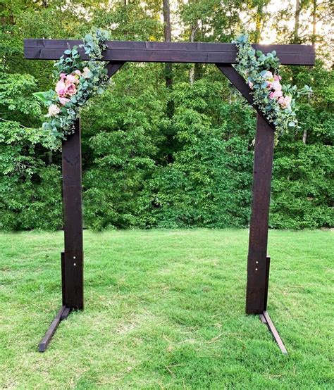 Reversible Wedding Wood Arch Rustic Arbor For Diy Wedding Backdrop