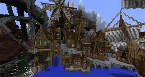 Conderial Steampunk City Minecraft Map