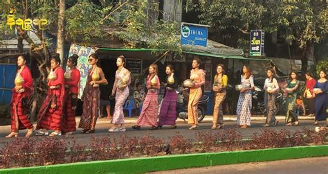 Traditional Rakhine Thingyan Festival Begins Narinjara News
