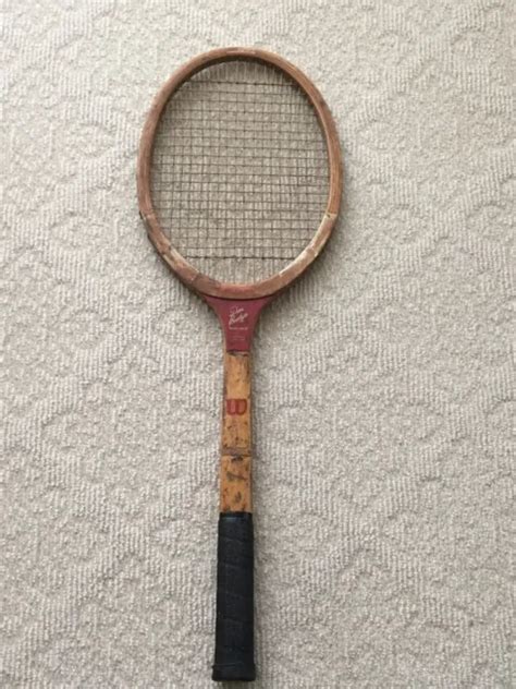 Vintage Wilson Wooden Don Budge Tennis Racket Tournament Good Condition Picclick