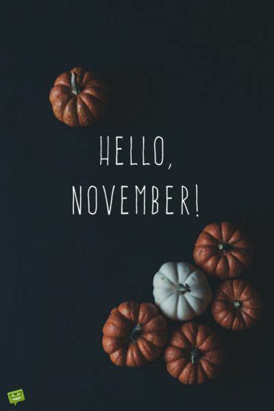 Hello November Pictures Photos And Images For Facebook Tumblr
