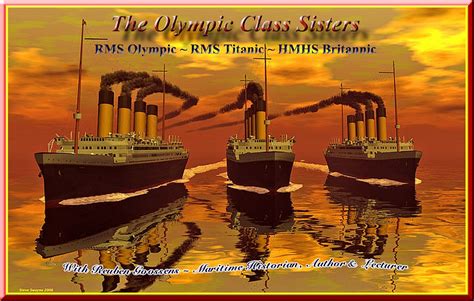 Detalle Imagem Rms Olympic Rms Titanic Hmhs Britannic