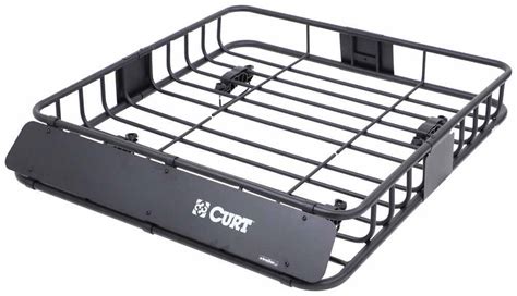 Curt Roof Mounted Cargo Basket 41 12 Long X 37 Wide X 4 Deep
