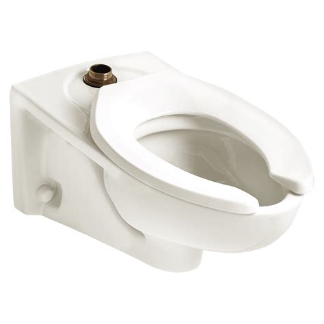 American Standard Afwall Millennium Top Spud Elongated Toilet Bowl In
