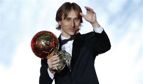 Vize Weltmeister Luka Modric Erhält Auch Ballon Dor Webde