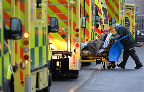 Ambulances Left Waiting Outside Hospitals For Up To Nine Hours As