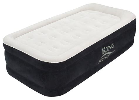 King Koil Twin Size Upgraded Luxury Raised Air Mattress Best Inflatable