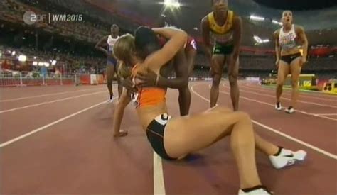 Dafne Schippers Beim Meter Finale Der Leichtathletik Wm In Peking
