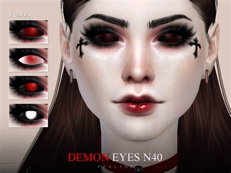 Pralinesims Demon Eyes N40 Sims 4 Cas Sims 1 Vampire Eyes Sims 4 Cc