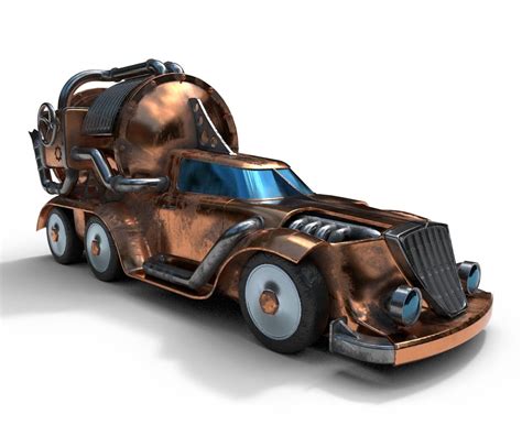 Perfect Steampunk Car Fabulous Land Vehicles