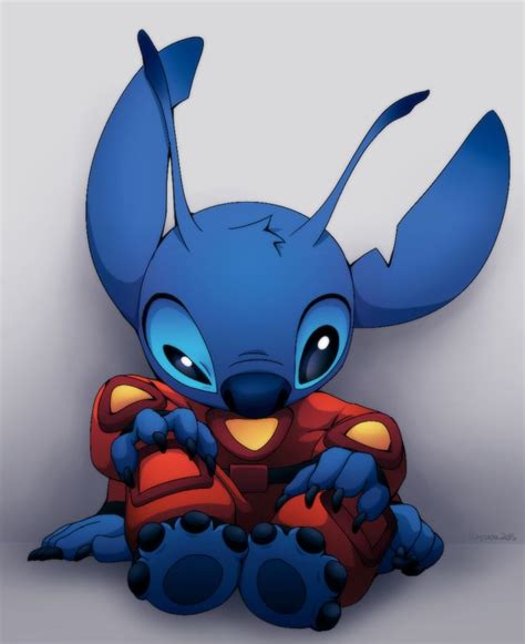 Stitch By Mangostaa On Deviantart Disney Phone Wallpaper Cartoon